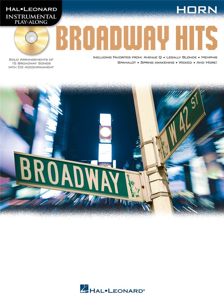 Instrumental Play Along: Broadway Hits